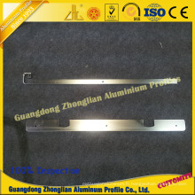 Profil en aluminium pour la poignée en aluminium de décoration